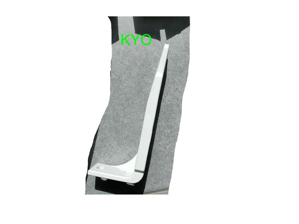 Naterial Zefir, 1 support de fixation plafond m&eacute;tal blanc Bricolage