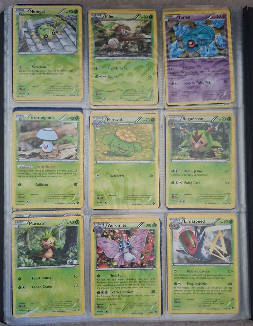 Classeur entier de cartes Pok&eacute;mon Jeux / jouets