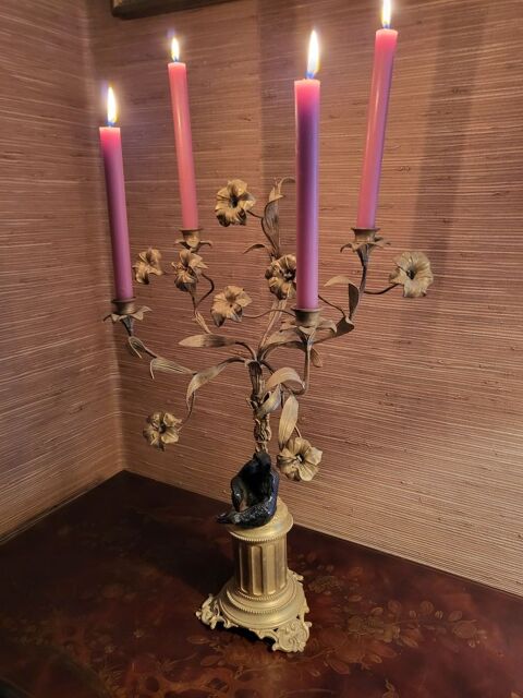 Grand Chandelier en bronze 250 Biscarrosse (40)