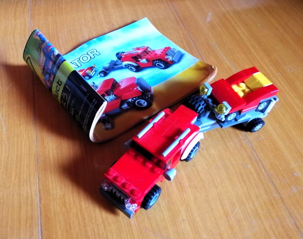 Lego CREATOR 31005 : Le camion de chantier - incomplet Jeux / jouets