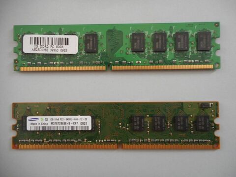 Barrettes RAM SAMSUNG / M�moire vive 2 X 2 GO 20 St Aygulf (83)