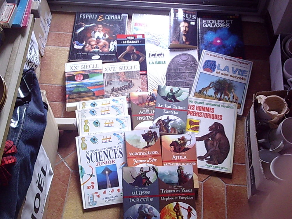 Livres Sciences &amp; D&eacute;couvertes et "Historiques" Livres et BD
