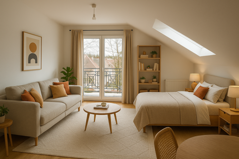   Appartement 1 pi�ce 30,83 m� + Balcon + Box ferm� ? Bon �tat Appartement - 1 pi�ce(s) - 31 m�