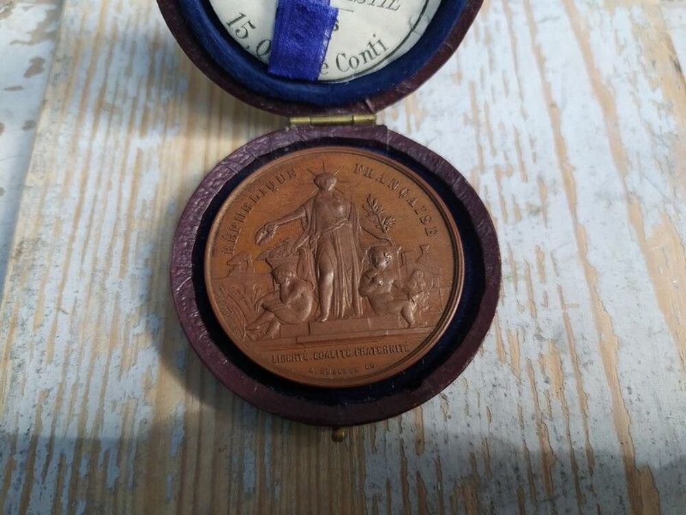M&eacute;daille Soci&eacute;t&eacute; Centrale Agriculture de L'Yonne A.Bescher 