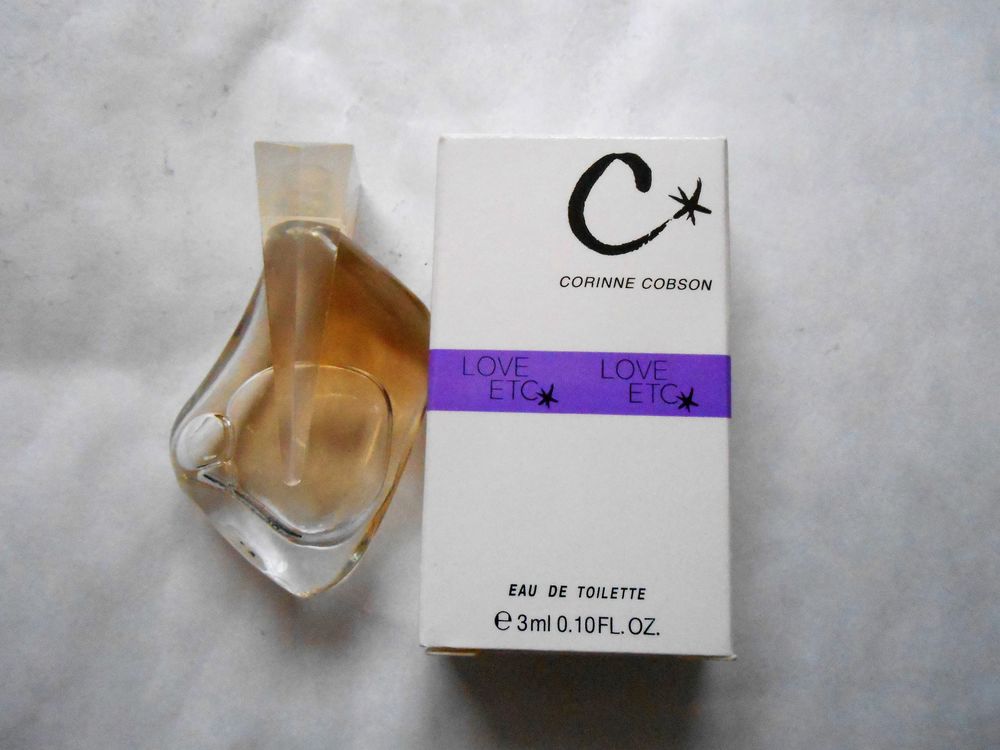 Miniature de parfum Love ect de Corinne Cobson - EDT 3ml 