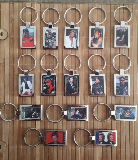 Johnny Hallyday  - Rares porte-cl�s - 10 euros pi�ce 10 Villemomble (93)