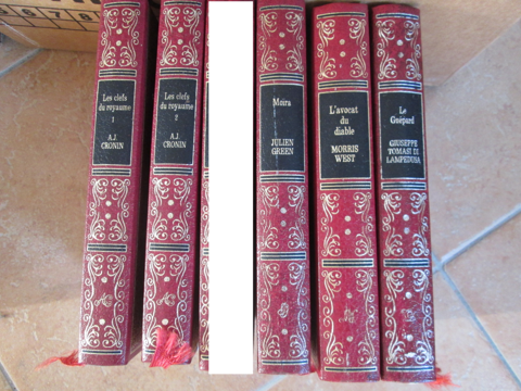 Lot de 5 beaux livres relis ditions De Crmille 12 Herblay (95)