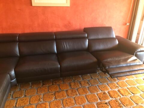 Canap cuir noir 2800 ze (06)
