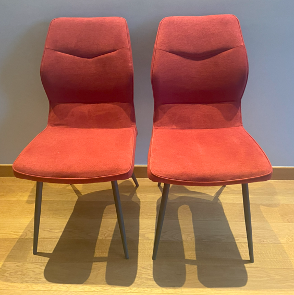 Lot 6 chaises Type Julie "Mobilier de France" Meubles