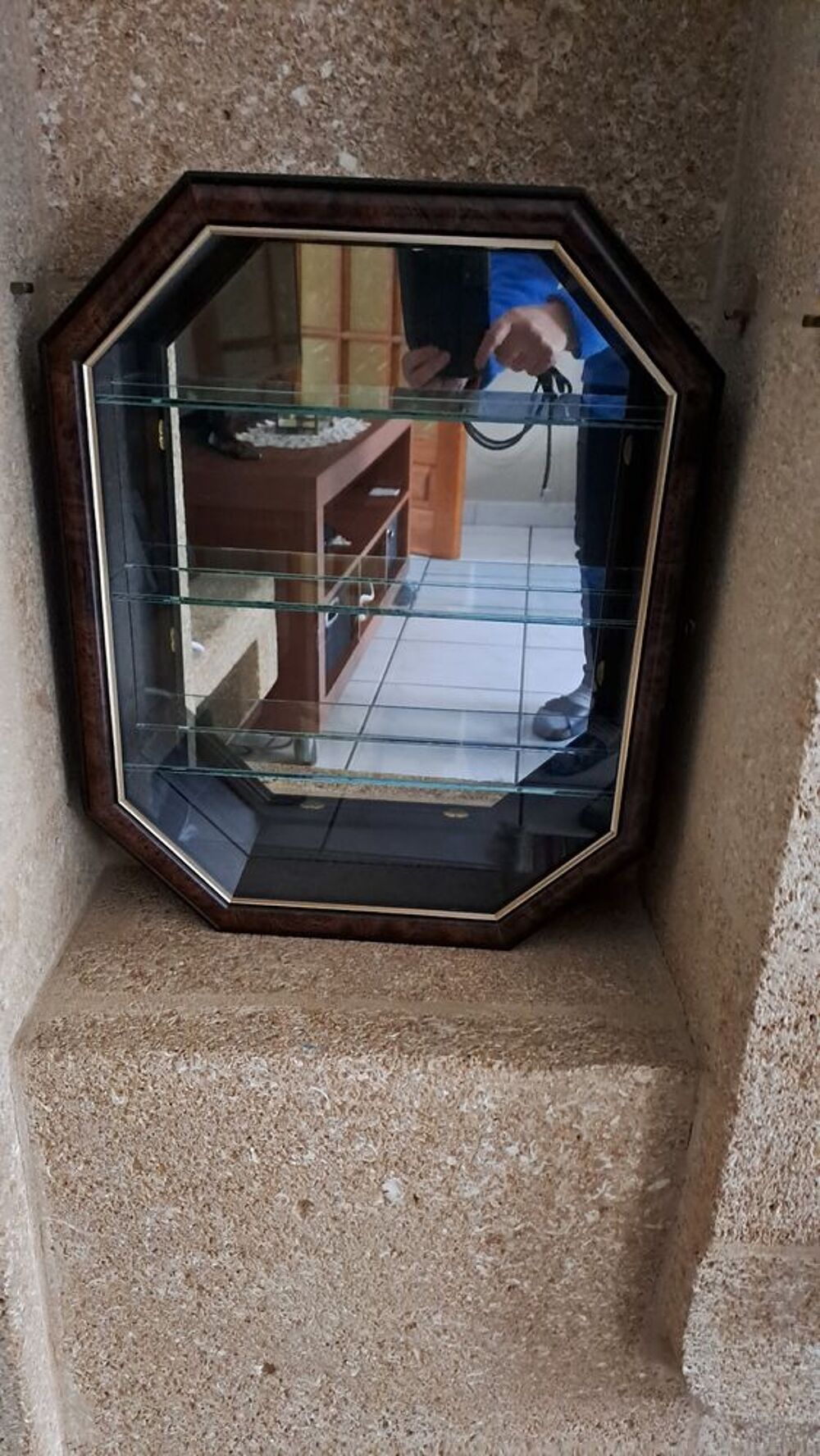 Vitrine &agrave; bibelots Décoration