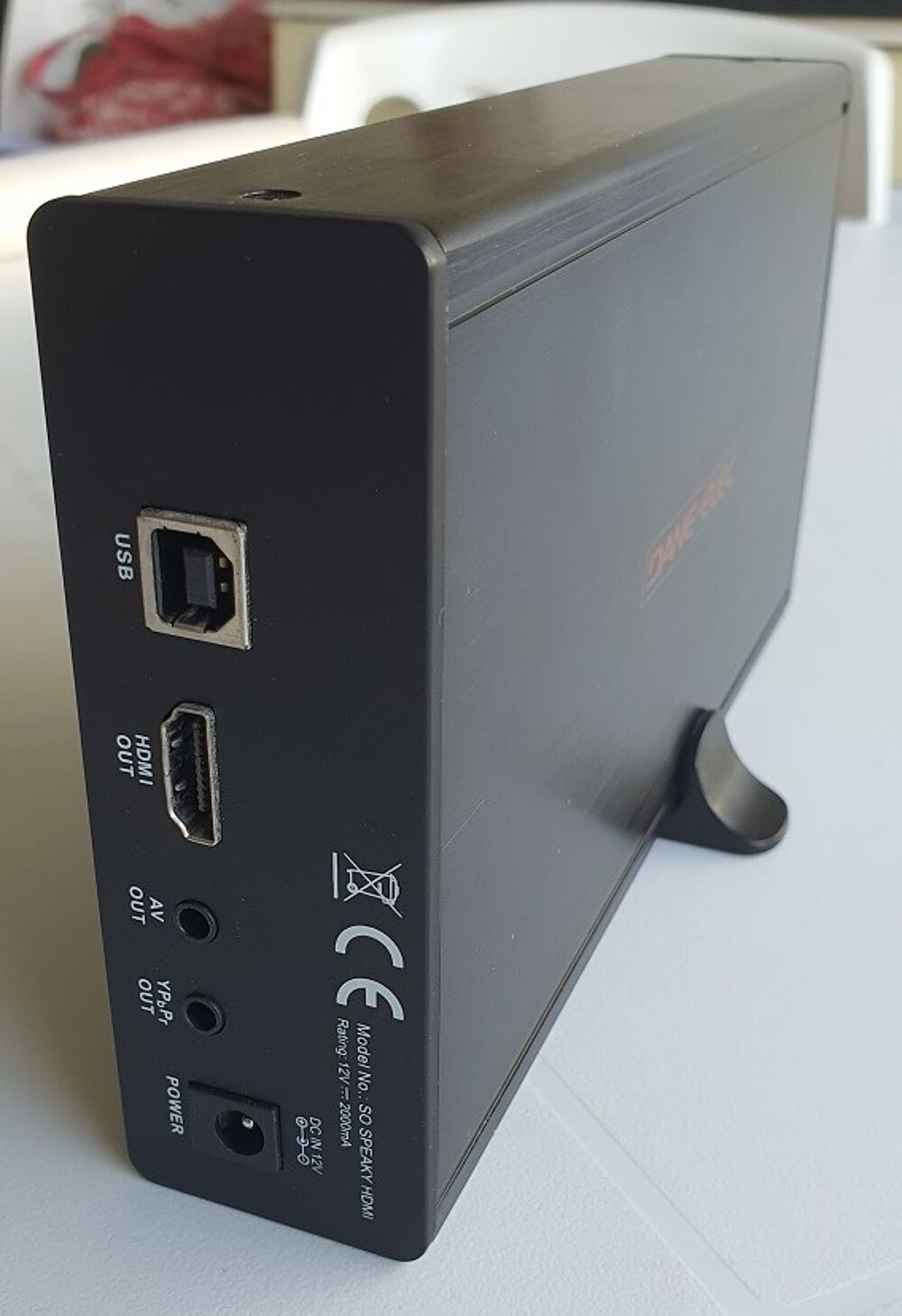 Disque dur multim&eacute;dia DANE-ELEC So Speaky HDMI Photos/Video/TV