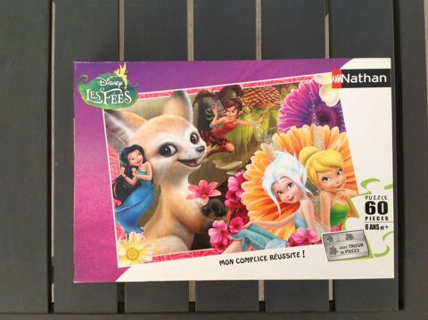 Puzzle de 60 pi�ces de marque Nathan - Disney Les F�es 10 La Bernerie-en-Retz (44)