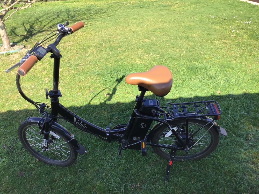 V&eacute;lo &eacute;lectrique pliant, V�los