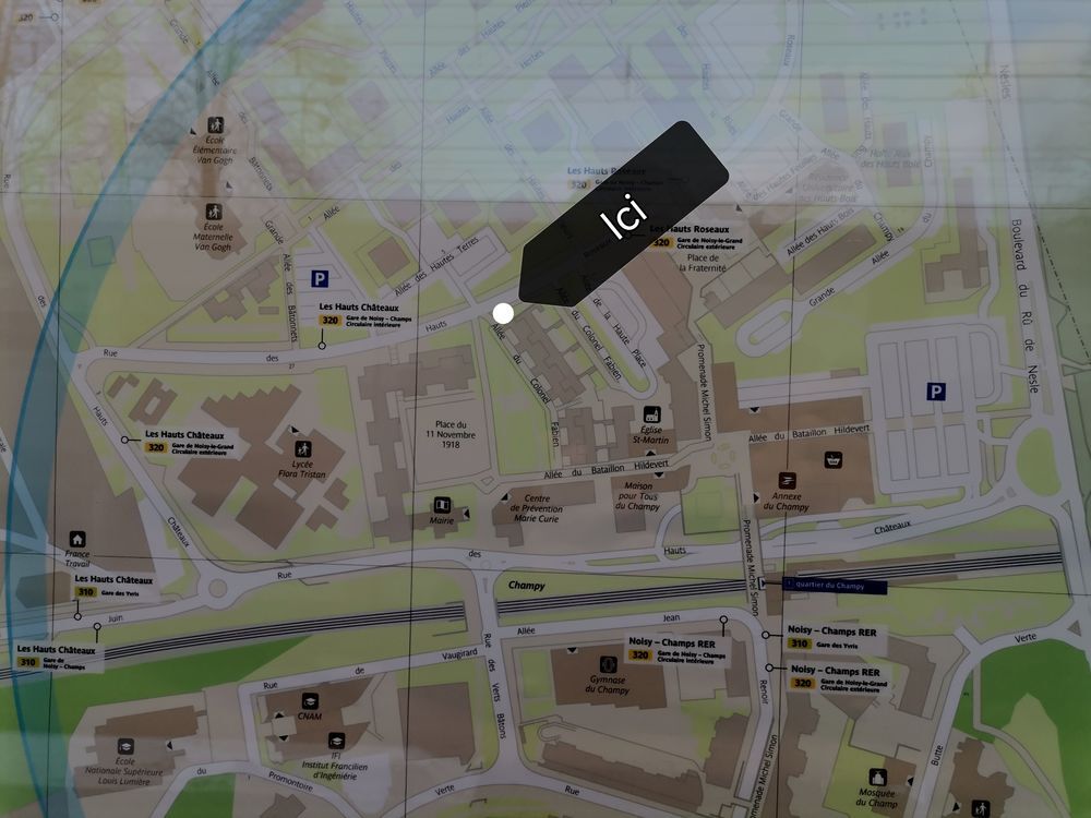 Location Parking/Garage NOISY LE GRAND : PARKING (EN SOUS SOL) FERME PAR UN GRILLAGE Noisy-le-grand