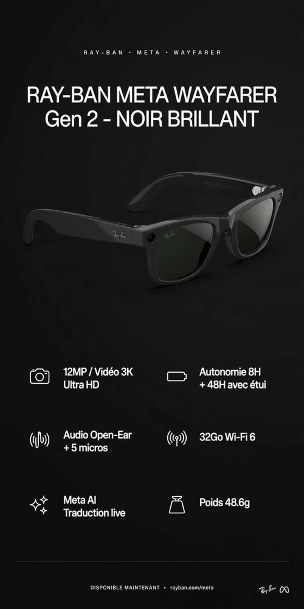 ray Ban meta gen 2 Accessoires