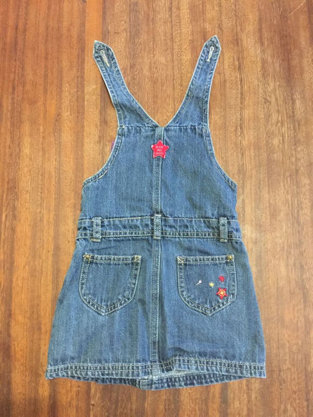Salopette en jean enfant fille " La compagnie des Vêtements enfants