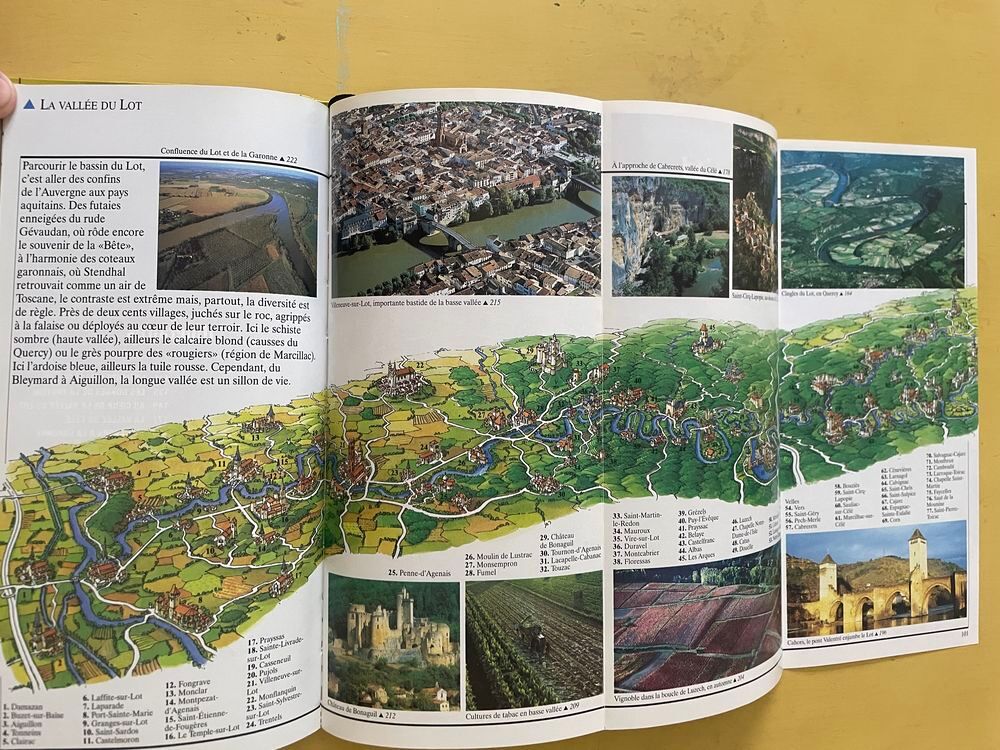 Livre Guide VALLEE DU LOT ed Gallimard _ Comme neuf Livres et BD