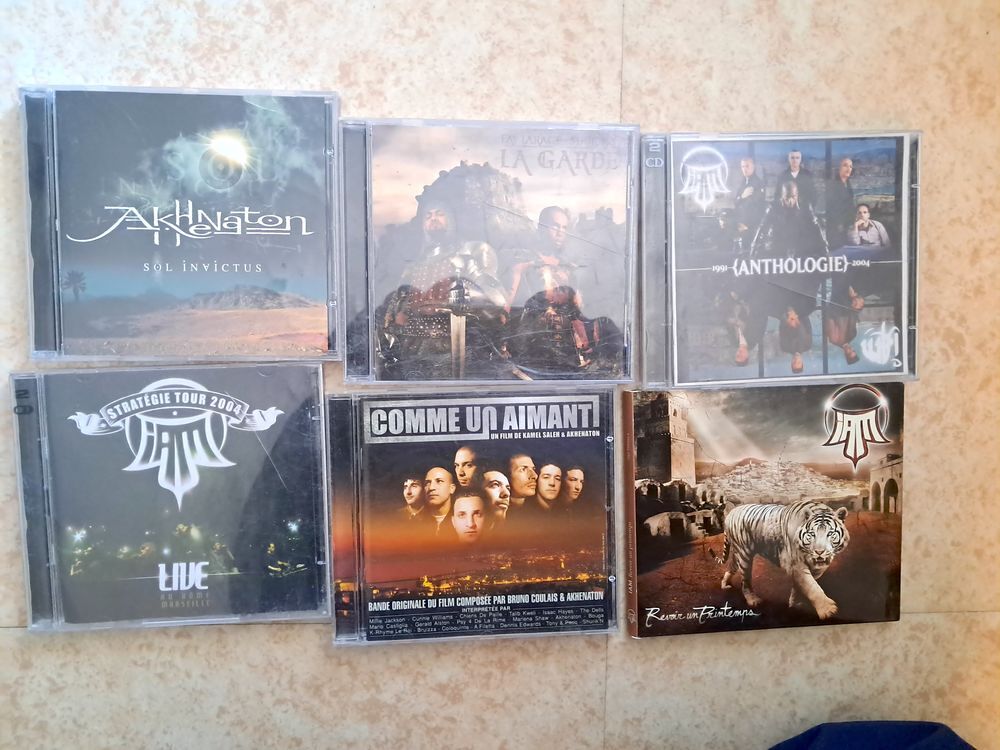 Lot 28 Cd Rap fran&ccedil;ais - Plan&egrave;te Marseille / sud de la Franc CD et vinyles
