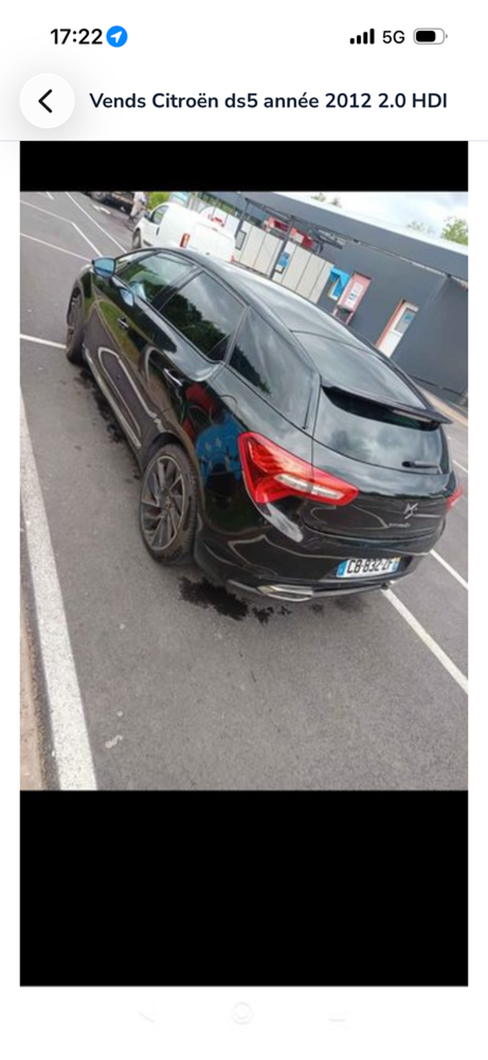 DS5 HDi 160 So Chic A 2011 occasion 90000 Belfort
