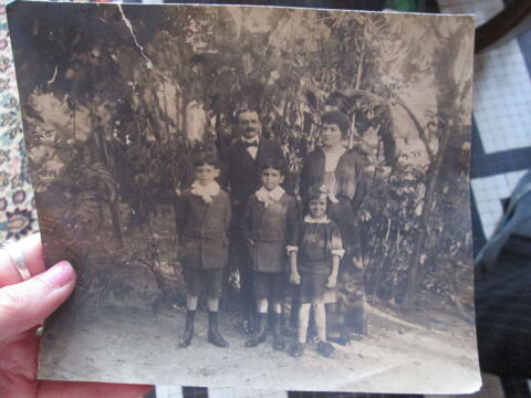 Photo de famille ancienne (Indochine, 1915) 5 Herblay (95)