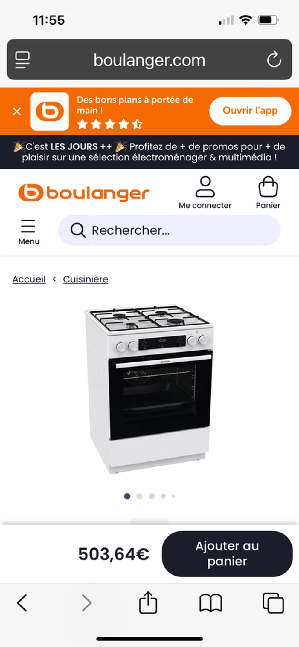 Cuisini&egrave;re Electroménager