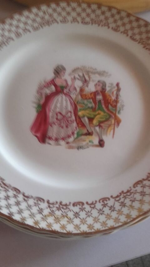 assiettes  dessert ou pour dco ( 3) 3 Romill (35)