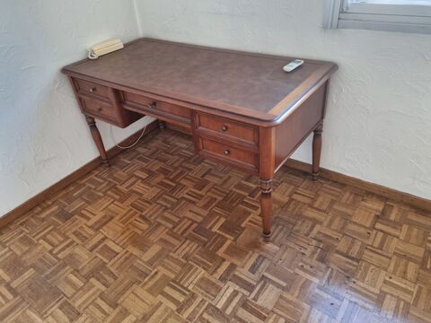 bureau en merisier massif 150 Marseille 10 (13)