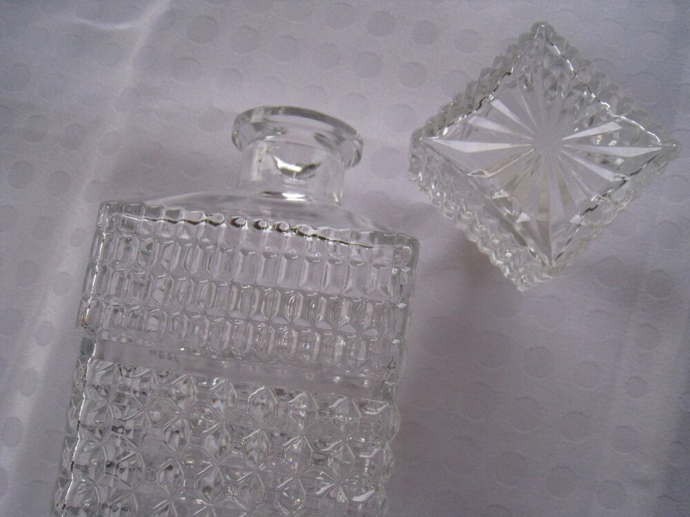 Carafe vintage en verre 1970 Cuisine