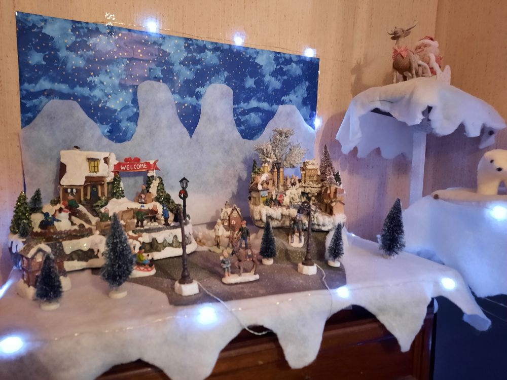 d&eacute;coration de No&euml;l quasi neuve. J'&eacute;tais assistante mate Décoration