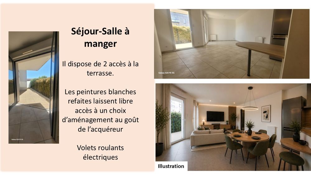 Vente Appartement T3 récent de 64m2 Centre bourg de Vertou 