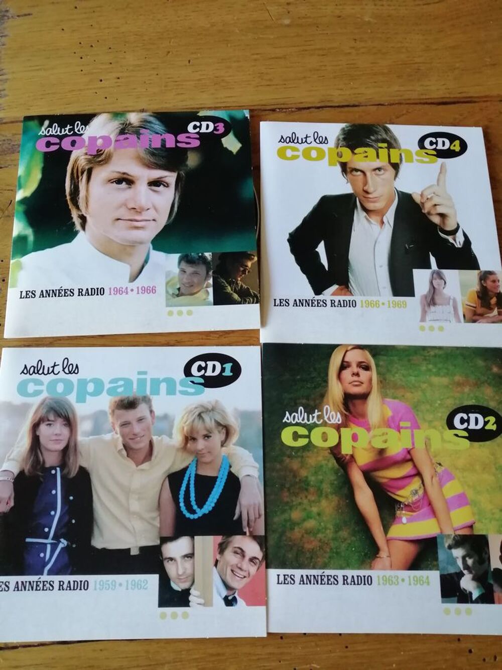 Salut les Copains CD et vinyles