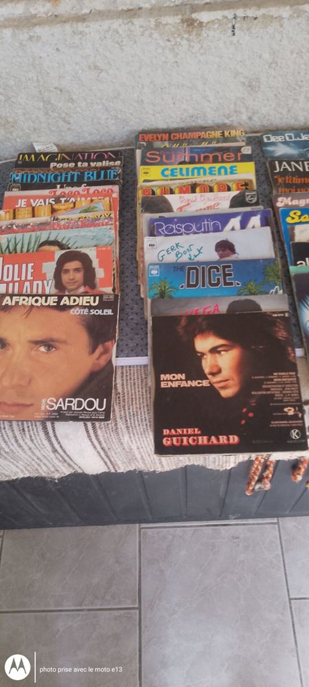 disques vinyles 45 trs CD et vinyles