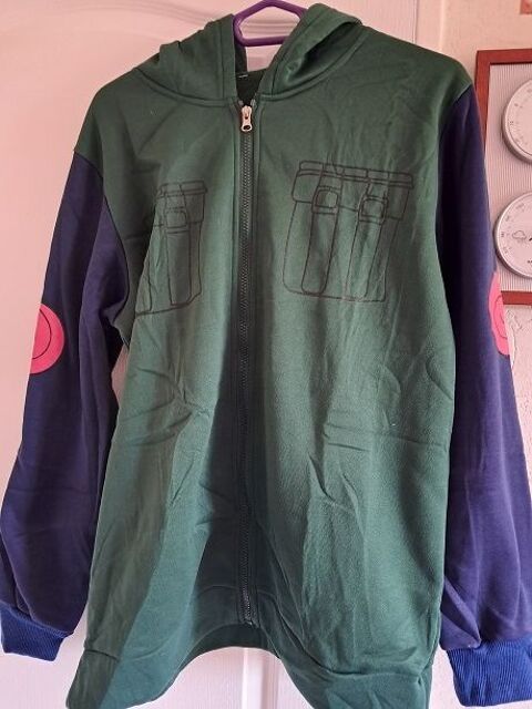 Gilet Naruto Kakashi manga japon anime cosplay TV série ninj 19 Fèves (57)