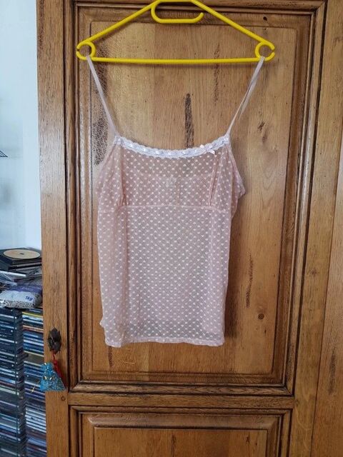 D�bardeur vieux rose transparent a c?ur taille 44/46 tr�s bo 6 Viriat (01)