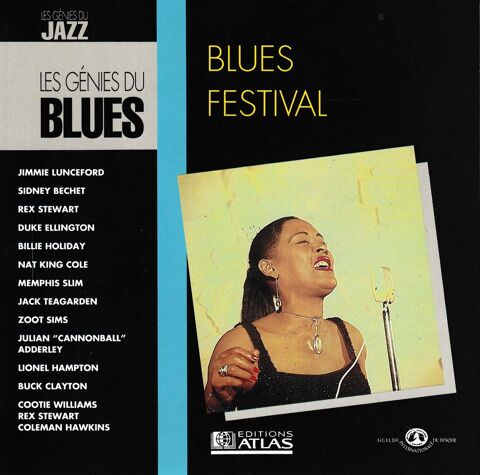 CD    Blues Festival    -   Les G�nies Du Blues 4 Antony (92)