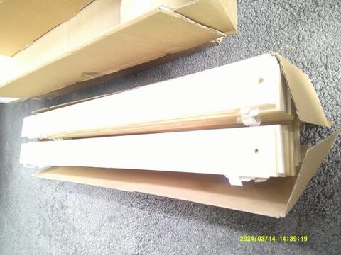 2 ou 1 sommier a latte neuf 90x200 20 Penchard (77)