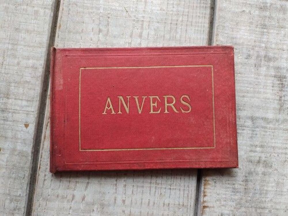 Anvers Album 12 Photographies Albumin&eacute;es XIX&egrave;me&nbsp; 