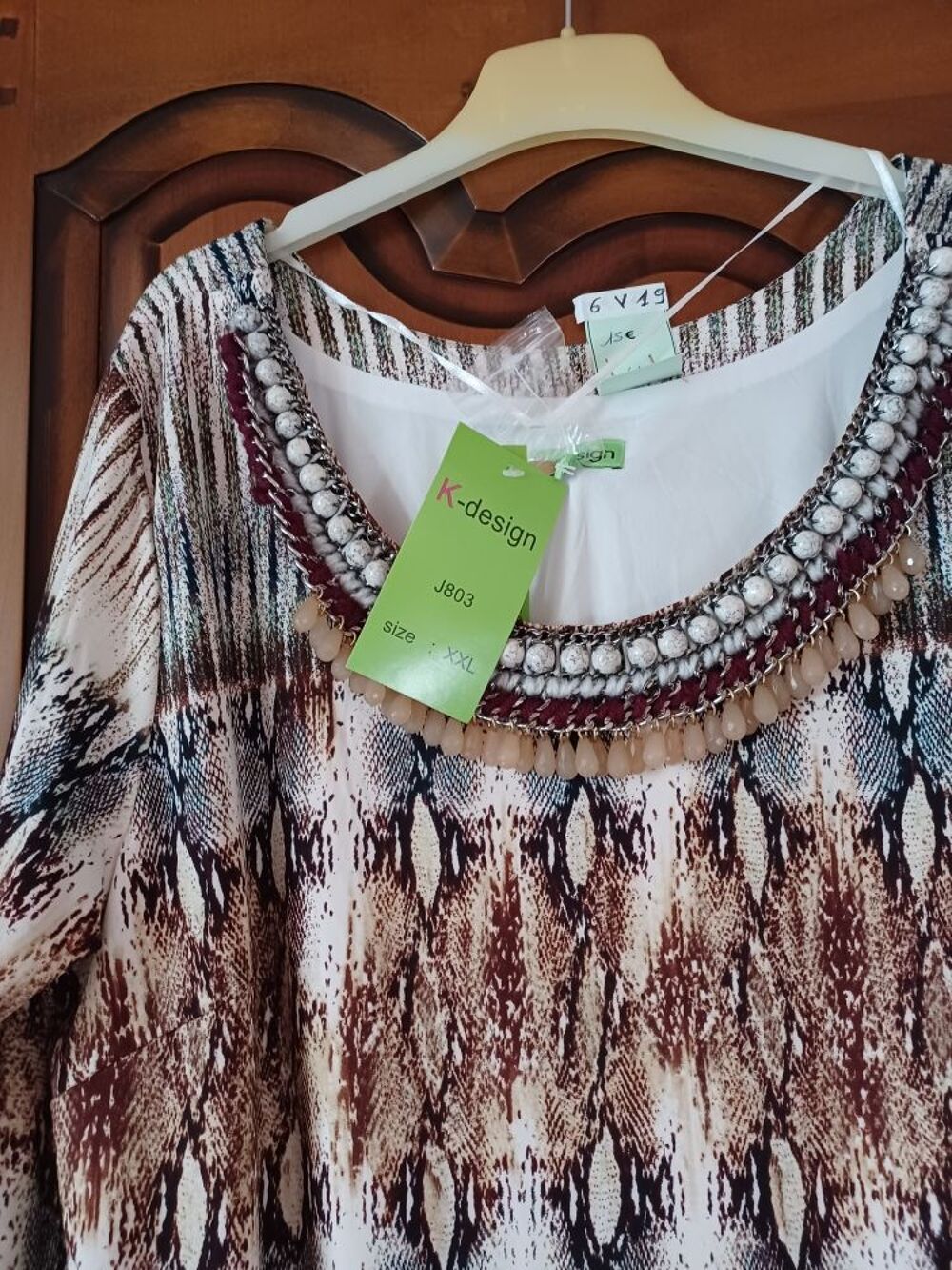 robe dame multicolore Vêtements
