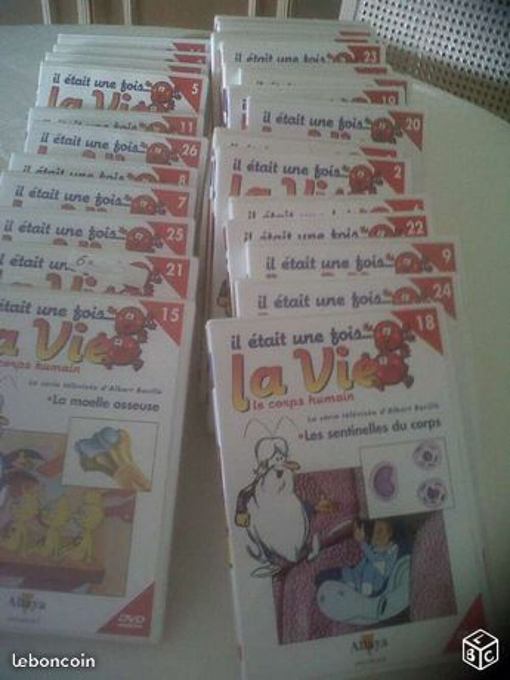 Lot de DVD "Il &eacute;tait une fois la vie" DVD et blu-ray