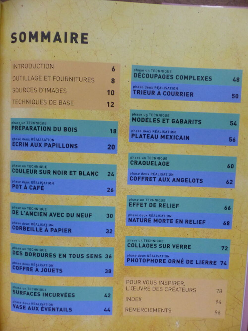 d&eacute;coupages et collages Livres et BD