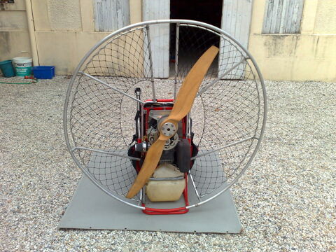 paramoteur dcollage  pied 1200 Saint-Christoly-de-Blaye (33)