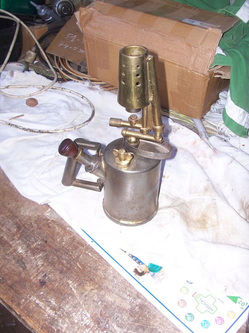 lampe a gaz Bricolage