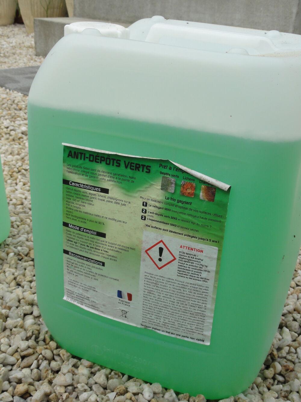 Anti d&eacute;p&ocirc;t vert SEKO
Pr&eacute;ventif et curatif
Jardin