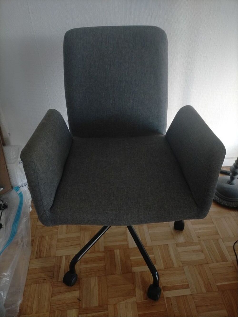 fauteuil de bureau r&eacute;glable en tissu Meubles