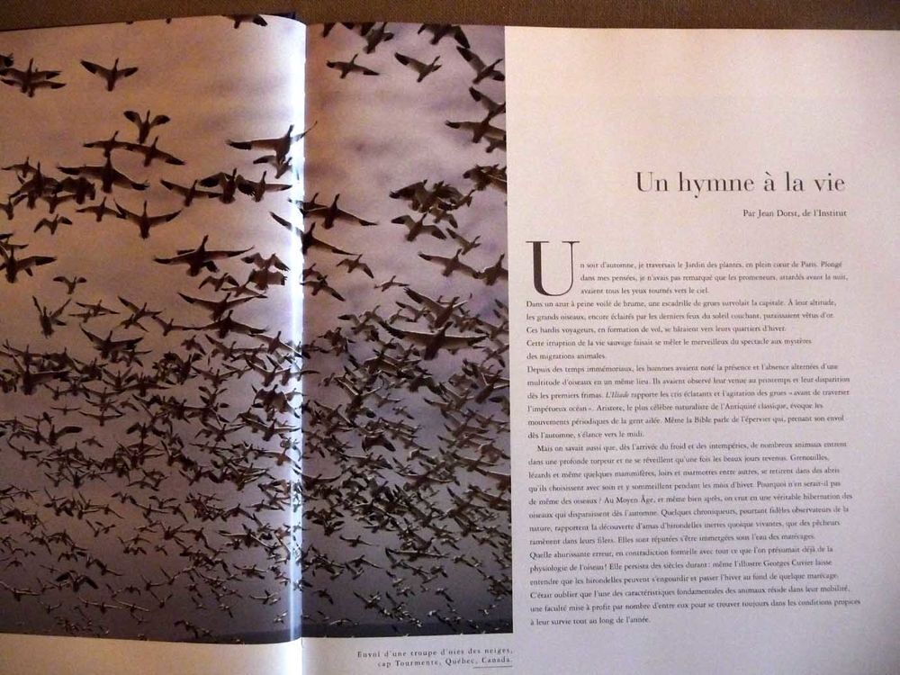 Le peuple migrateur, Jaques PERRIN,TBE Livres et BD