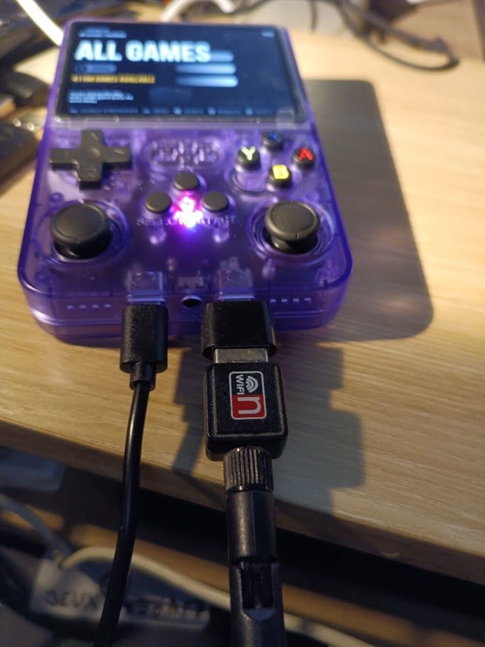 Console de Jeux R36S Violet Consoles et jeux vidéos