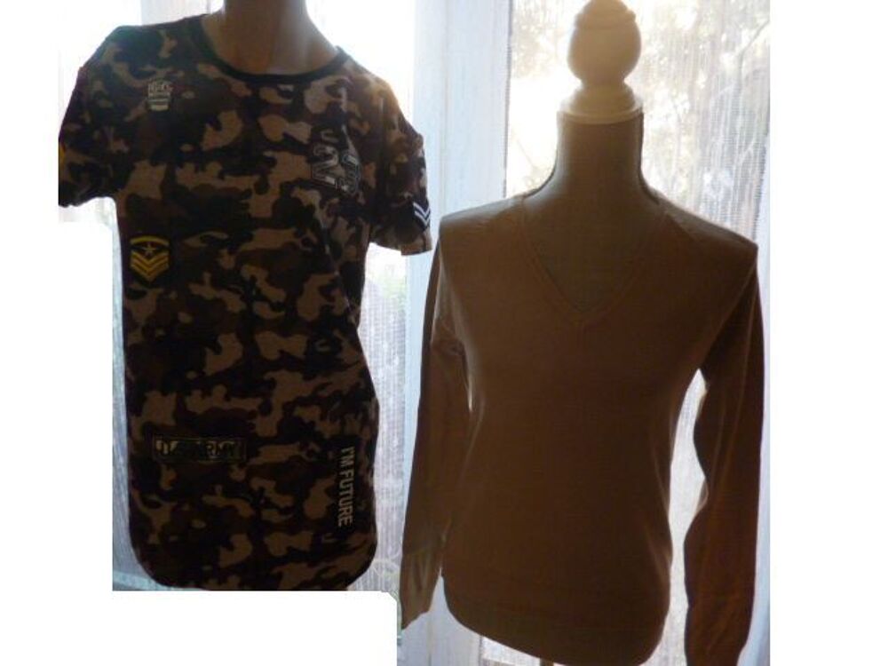 tunique arm&eacute;e, pulls, gilet - 38- 40 - zoe Vêtements