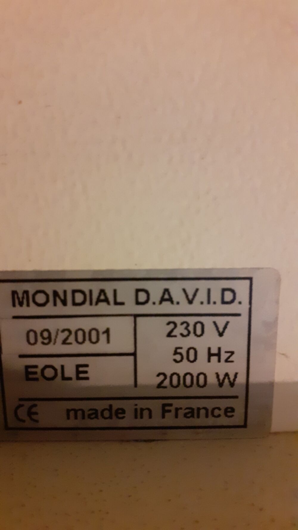 four electrique Electroménager
