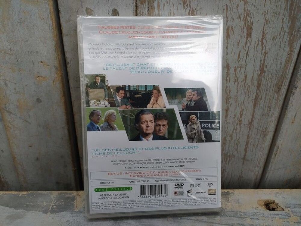 DVD Vieux Film / Le Chat et la Souris/ Lelouch DVD et blu-ray