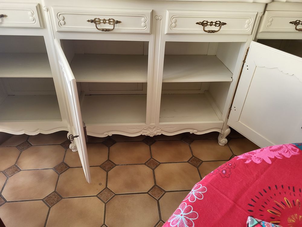 Buffet merisier repeint Meubles